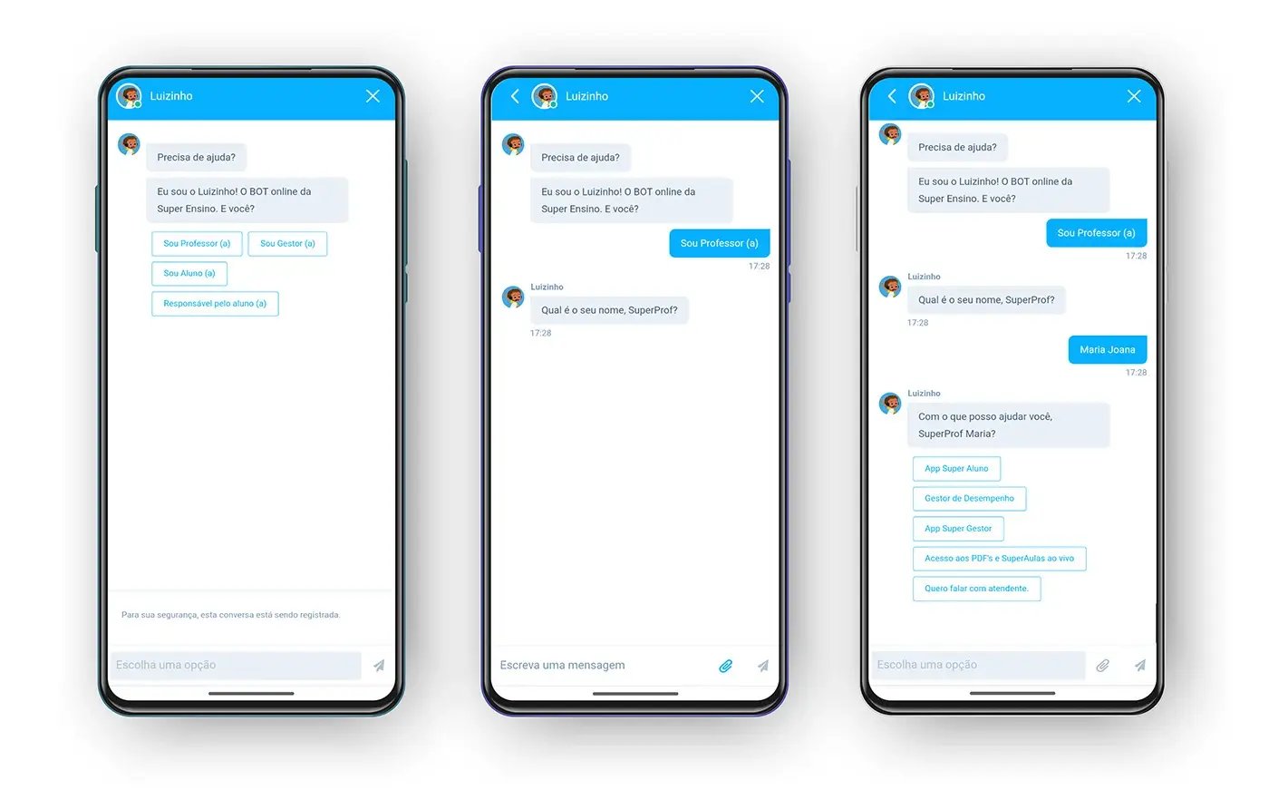Chatbot no HubSpot para Super Ensino